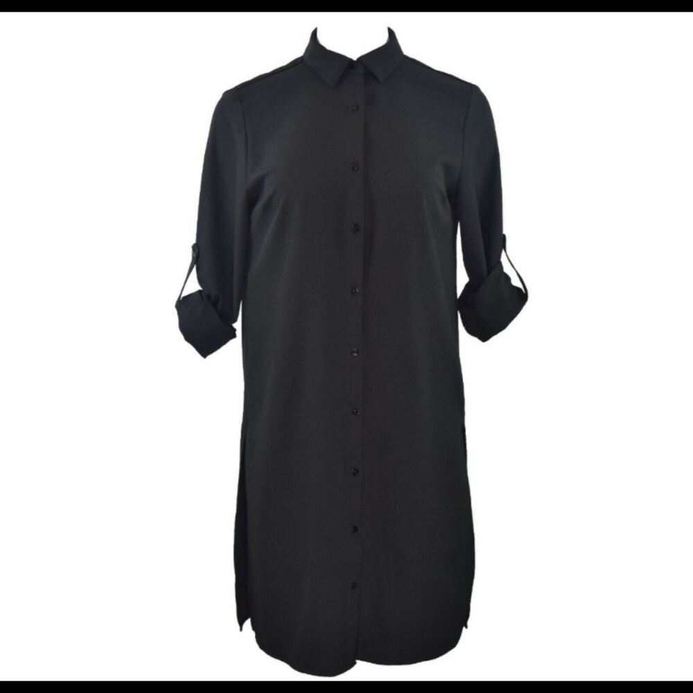 Grace element button up collared top/dress